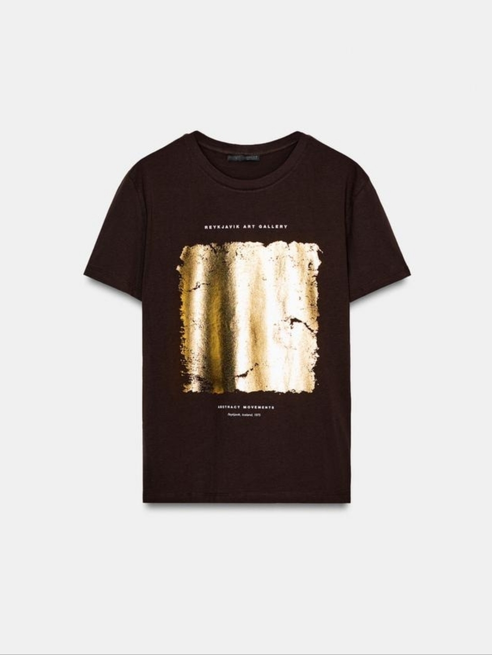 METALLIC PRINT T-SHIRT SIZE M - Picture 6 of 8